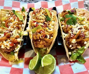 tasty tacos at Cheeburger Sanibel